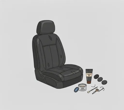 Cloth Car Seat Repair