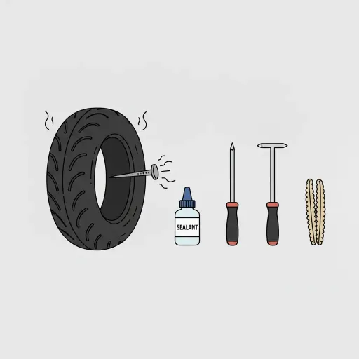 Motorcycle Tire Repair